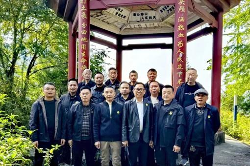 伯傥公文化研究会赴桂东寻根联谊 志富公墓修缮工程启动