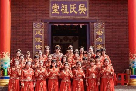 广西白沙洋墩吴氏祖堂陞座周年庆暨第二届姑姊妹回娘家感恩活动