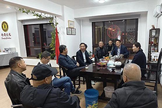 莆田吴祭文物保护中心赴浙江吴伦清文化联谊总会共话宗源