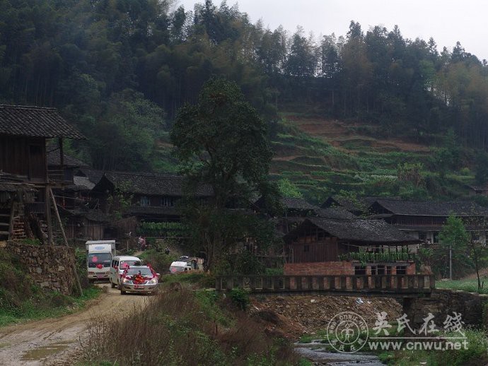 元田第八景：吴家湾元正山脉