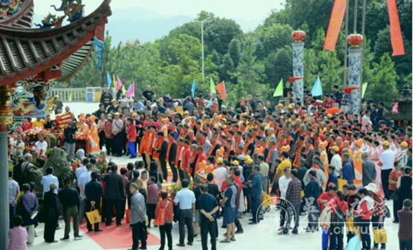 第三届吴圣天妃文化旅游节在福建兴山村兴角山举行