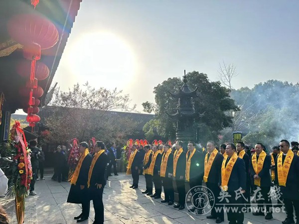 无锡泰伯庙举行祭祖庆典 纪念泰伯公诞辰3309周年