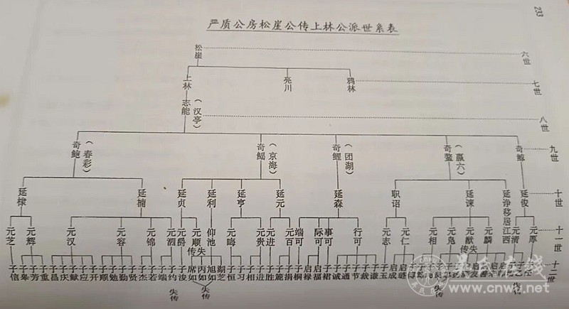 汤田吴氏德广公世系列吊系谱 汤田吴氏德广公世系列吊系谱