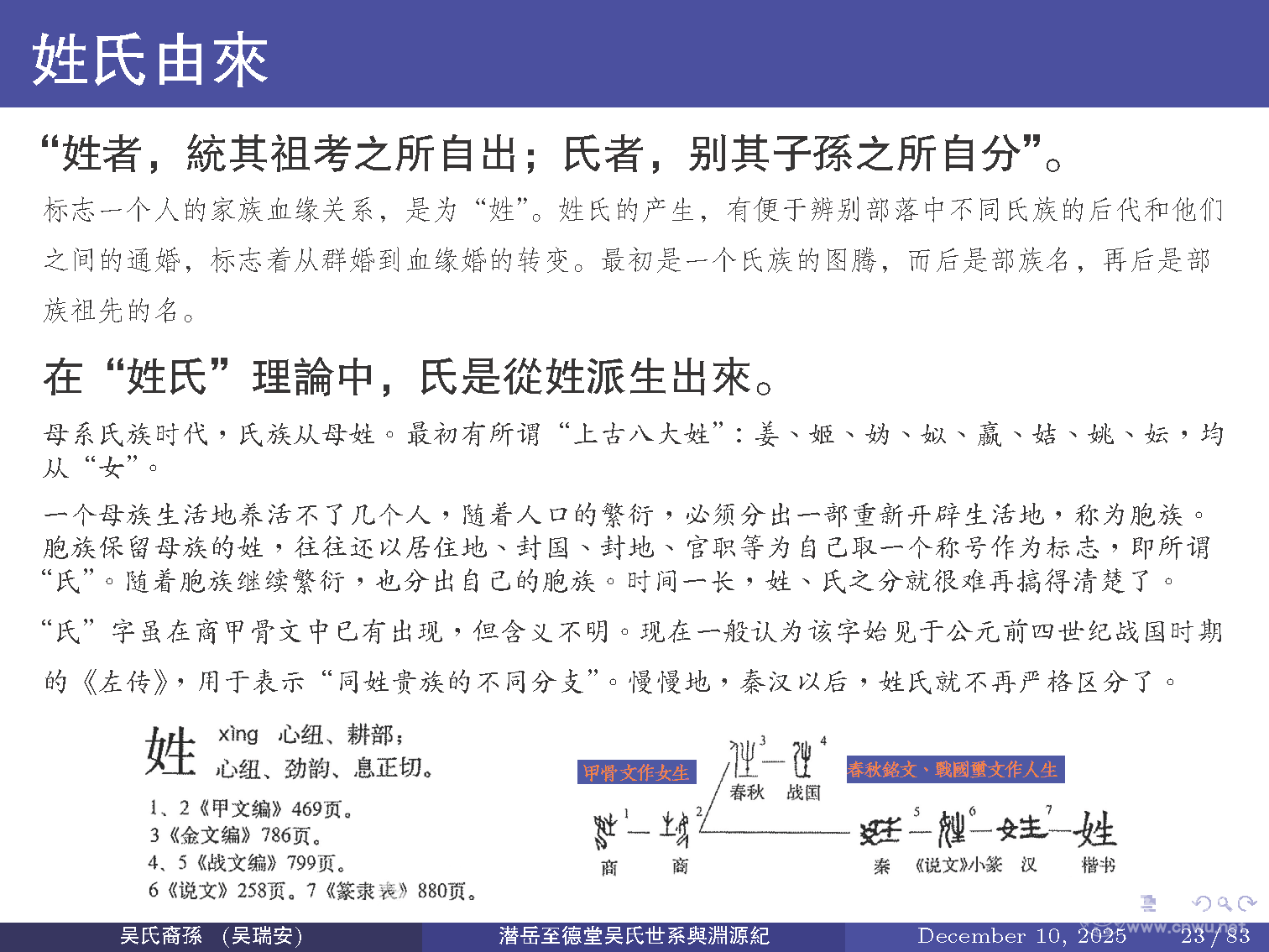 潜岳至德堂吴氏世系与渊源纪