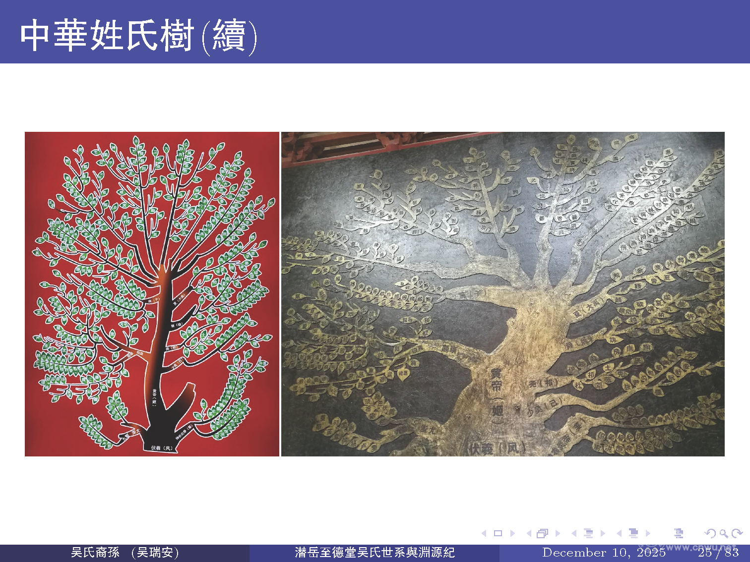 潜岳至德堂吴氏世系与渊源纪