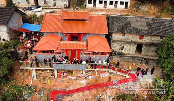 薪火相传耀家声，吴延彩支系香火堂入宅升座庆典盛事如虹