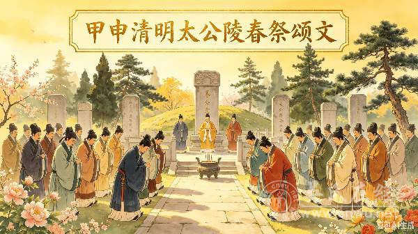 贺太公陵修缮诗文之甲申清明太公陵春祭颂文